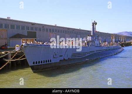 USA-Kalifornien-San Francisco USS Pampanito Zweiter Weltkrieg u-Boot-JMH0787 Stockfoto