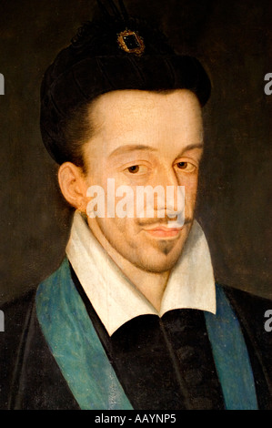 Francois Quesnel Henri III 3 König von Frankreich 1551 1589 Stockfoto