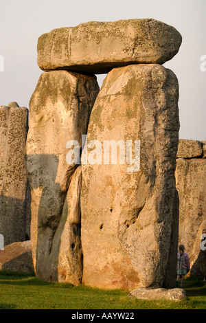 Stonehenge Weltkulturerbe im Herzen von Wiltshire England Stockfoto