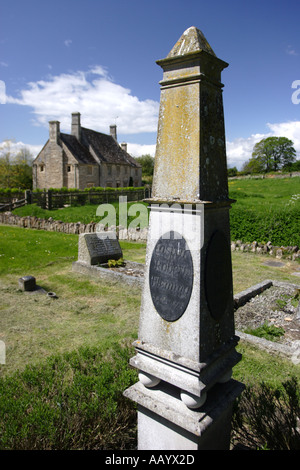 Grab und Denkmal für Autor Ian Fleming James Bond 007-Romane Stockfoto