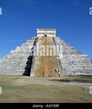 großen trat Pyramiden, die Zugehörigkeit zu einer frühen mittelamerikanische Zivilisation, Stockfoto