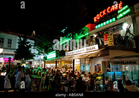 Europa-Portugal-Algarve-Albufeira-Stadt Stockfoto