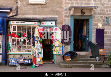 Denys Parry Welsh Kunsthandwerk Geschenk-Shop in Hay on Wye Powys Wales UK Stockfoto