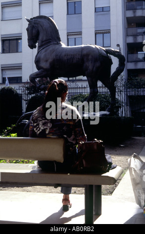 Musée Bourdelle in Paris Frankreich Stockfoto