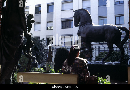 Musée Bourdelle in Paris Frankreich Stockfoto