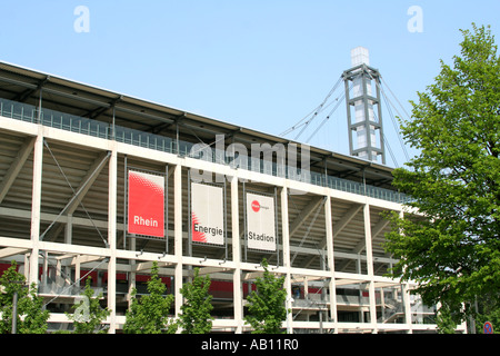 Fußball-Stadion Rhein Energie Stadion Muengersdorf Nordrhein Westfalen Köln Stockfoto