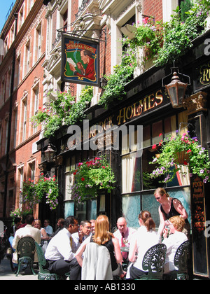 The Sherlock Holmes London Pub, Northumberland Street, St James's, London England, Großbritannien Stockfoto