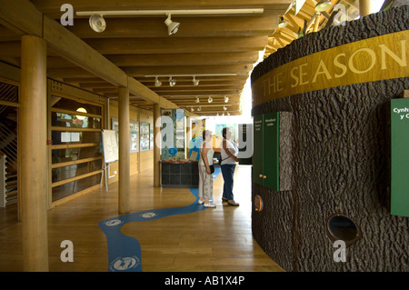 Tier-und Pflanzenwelt und Feuchtgebiete Zentrum Cilgerran Pembrokeshire nahe Cardigan von Wales Stockfoto