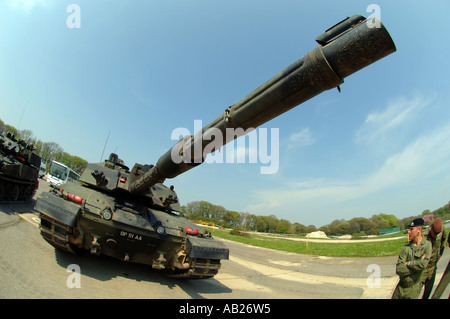 Challenger Tank bei "The Armour Centre" in Bovington in Dorset England UK Stockfoto