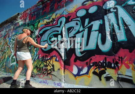 Graffiti-Künstler Stockfoto