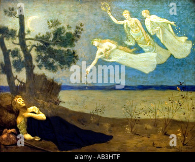 Pierre Puvis de Chavannes Traum 1885 1824 – 1898 Französisch Frankreich Stockfoto