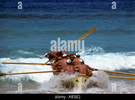 Australische Surf Life Saving Meisterschaften Manly Beach-Sydney-Australien Stockfoto