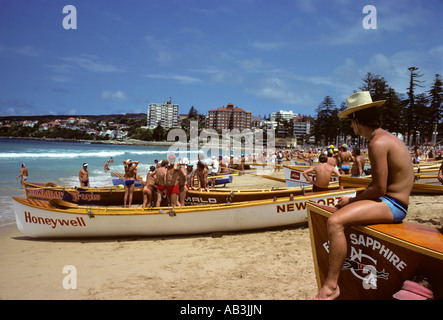 Australische Surf Life Saving Meisterschaften Manly Beach-Sydney-Australien Stockfoto