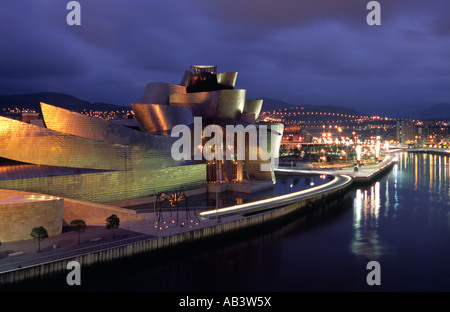 Das Guggenheim-Museum - Bilbao, Baskenland, Spanien Stockfoto