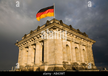 Dach der Reichstag, Berlin, Deutschland Stockfoto