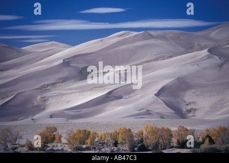Colorado Great Sand Dunes National Monument San Luis Valley Dünen Stockfoto