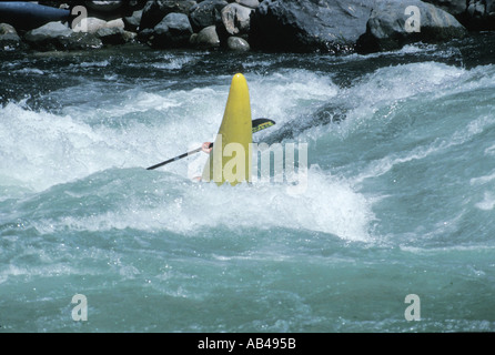 Kajakfahren Apurímac River im Süden Perus die entfernteste Quelle des Amazonas Peru Stockfoto