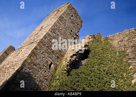 Middleham Castle Kindheit Zuhause von Richard III North Yorkshire England Stockfoto