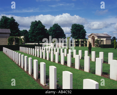 Krieges Gräber Bayeux britischen Krieg Friedhof Bayeux Calvados Normandie Frankreich Stockfoto