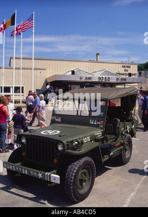 D-Day feiern Arromanches Calvados Normandie Frankreich Stockfoto
