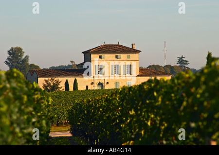 Chateau Lafleur Petrus und Weingut in Pomerol, einem Moueix Grundstück mit 90 % Merlot Stockfoto