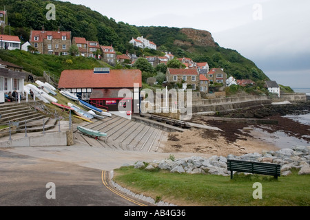 Runswick Bay Yorkshire Stockfoto