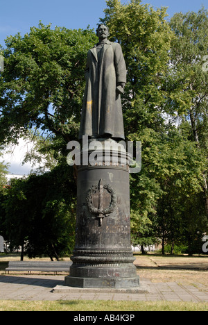 Statue von Felix Dzerzhinsky Muzeon Skulpturenpark, Moskau Stockfoto