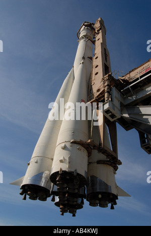 Sowjetische Rakete auf dem Display an VVTs Stockfoto