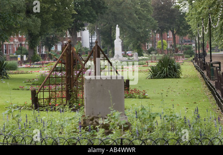 Indiana-Kalkstein-Freundschaft und Solidarität Stein uk Stockfoto