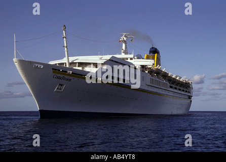 Das Kreuzfahrtschiff Costa Rivera von Port Canaveral Florida FL besucht die Bahamas-Nassau Stockfoto