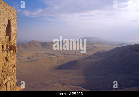 Tal der Gräber Palmyra Syrien Stockfoto