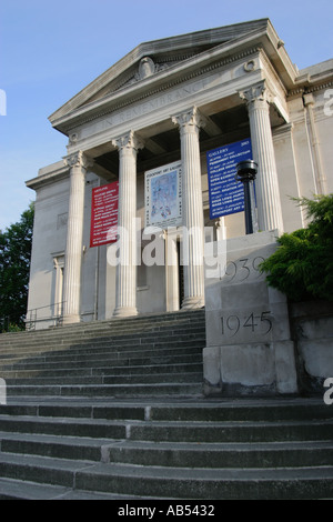 Manchester Art Gallery und das War Memorial, Greater Manchester, UK Stockfoto