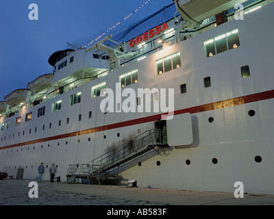 russischen Passagierschiff namens ODESSA Stockfoto