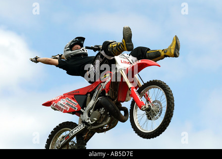 Freestyle Motocross Moto X IFMX Stockfoto