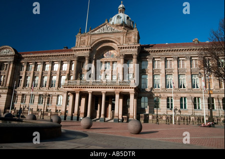 die Zentralregierung und die Gebäude im Stadtzentrum von Birmingham beherbergt auch das Birmingham Museum und die Kunstgalerie des Rates Stockfoto