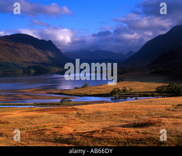 Oberen Loch Etive aus Ardmaddy, Glen Kinglas. Stockfoto