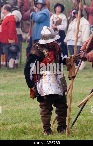 Die Sealed Knot re erlassen die Schlacht von Edgehill Festival Geschichte 2003 Stockfoto