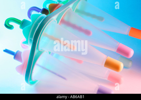 Eis am Stiel-Formen Stockfoto