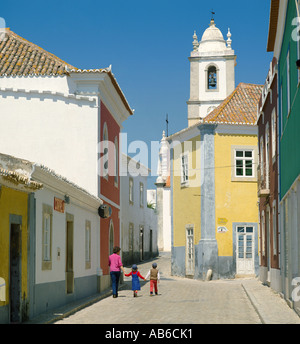 Portugal, Algarve, Alcantarilha, Dorf Szene in der Nähe von Albufeira Stockfoto