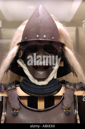 Samurai Rüstung auf dem Display an der Tokyo National Museum Japan Stockfoto