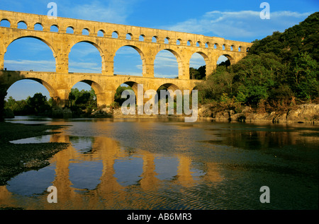 Pont du Gard-Languedoc Roussillon - Frankreich Stockfoto
