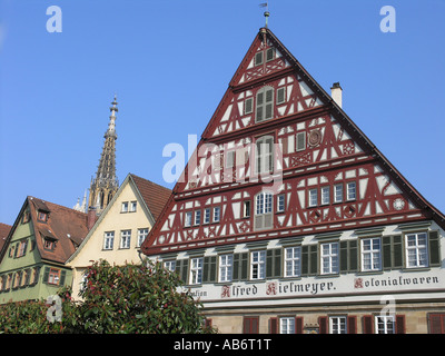 Die historischen Kielmeyer House Market Square Esslingen Baden-Württemberg Deutschland Stockfoto