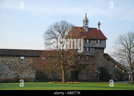 Esslinger Burg, Esslingen am Neckar, Baden-Württemberg, Deutschland, Europa Stockfoto