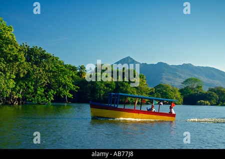 Isletas de Granada, kleine Inseln in der Bucht von Granada, Nicaragua, Mittelamerika Stockfoto