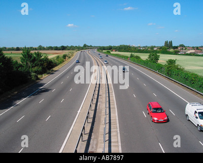 Weich fließende Autobahn Stockfoto