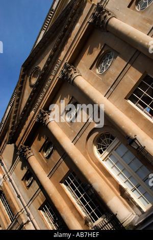 Die Trinkhalle von Abtei Kirchhof im Bad mit Pindars griechische Inschrift Ariston Men Hydor oder Wasser ist der beste Stockfoto