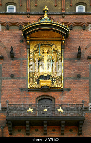 Bischof Absalon der Gründer von Kopenhagen Stockfoto