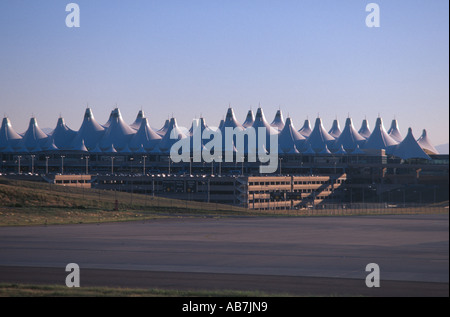 Denver internationaler Flughafen, Denver, Colorado, USA. Stockfoto