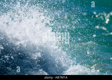 Atlantik-Splash Stockfoto