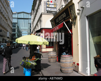 Rue du Marche Saint Honore Paris Frankreich Stockfoto